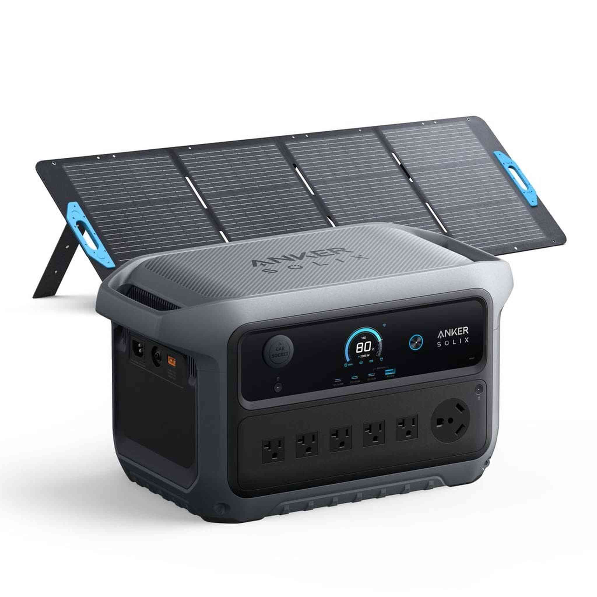 Anker Solix | C2000 Gen 2 2048Wh Portable Power Station - 2,400W