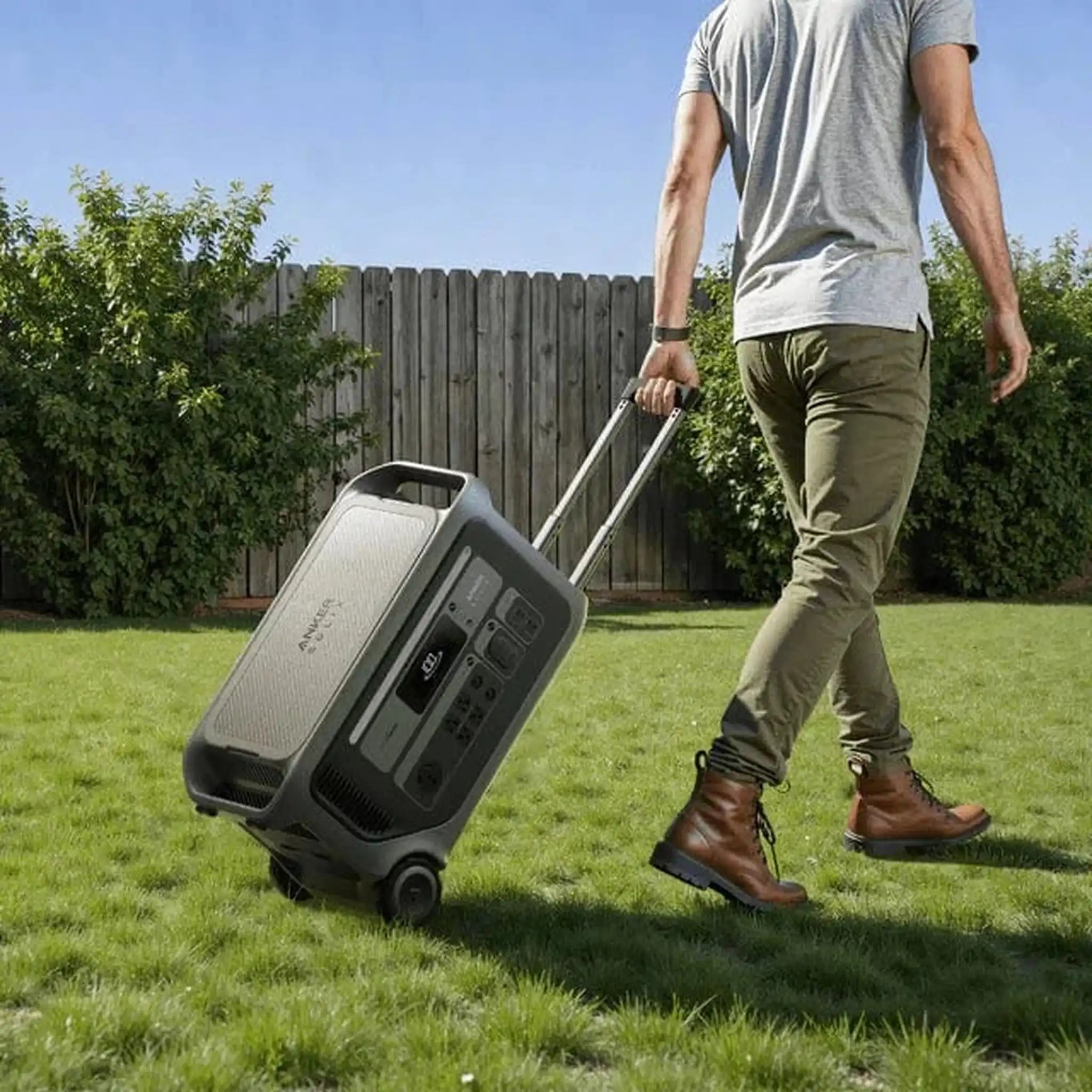 Anker Solix | F3000 Portable Power Station | 3,072Wh / 3,600W | 2,400W Solar Input