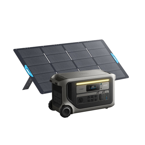Anker Solix | F3000 Portable Power Station | 3,072Wh / 3,600W | 2,400W Solar Input
